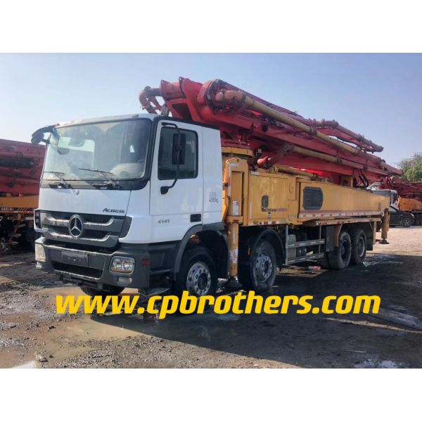 2013 Puz 53/56m Concrete Pump Truck