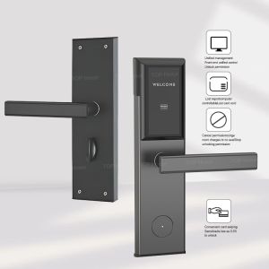 35cm-55cm Keyless Hotel Door Locks Beep Alarm