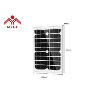 Quality High Mechanical Strength Monocrystalline Solar Panel 20watt High Cell Efficiency for sale