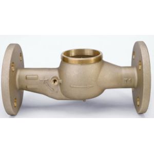 High Capacity Bronze Water Meter Body Multi Jet Water Meter Body For Cold Water