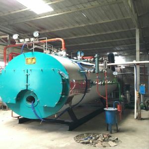China 500kg Diesel Electric Gas Steam Boiler High Safety Level For Heating on sale