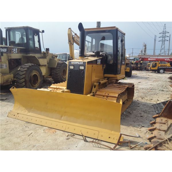1.7cbm Blade Used Small Bulldozers CAT D4C S/N 8EL00159 Powershift Transmission