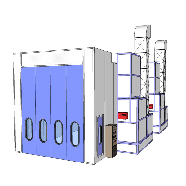 Buy Diesel Bus Paint Booth Truck Paint Box Baking Room at wholesale prices