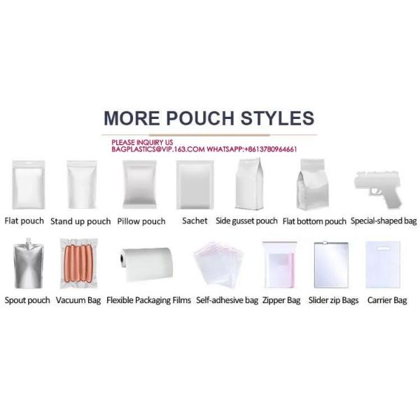 Kraft Paper Stand-Up Pouch Nuts Tea Dried Fruit Sealed Packing Bag Packaging Zipper Bag