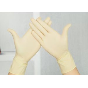 China 20*40cm Medical Examination Gloves Durable Natural Rubber on sale