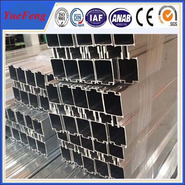 Buy White anodized customized aluminum curtain wall profiles extrusion factory at wholesale prices