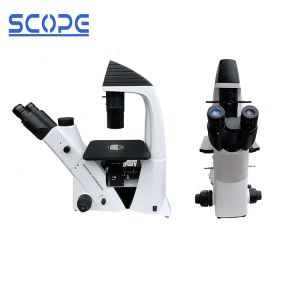 Buy cheap Biological Inverted Research Microscope Optical Trinocular 100 - 400X 13.5Kg from wholesalers