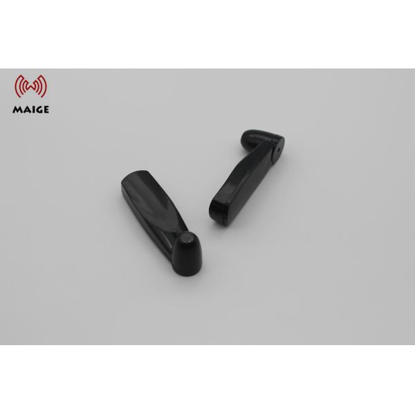 Buy EAS AM / RF Security Flat Pencil Sensor Hard Tag With Wire For Clothes at wholesale prices