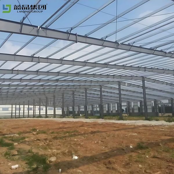Buy 3D Modeling Steel Structure Warehouse Bolted Connection Steel Fire Prevention at wholesale prices