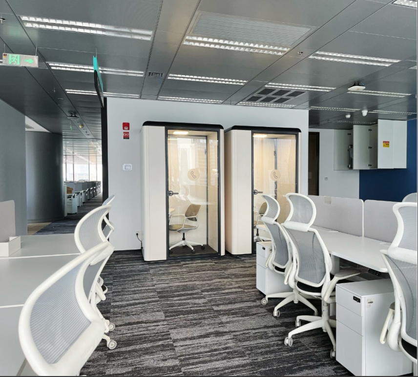 Customized Private Office Modern Modular Office Furniture, Soundproof Partitions