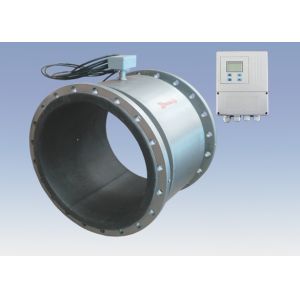 Quality remote type electromagnetic flow meter with rubber lining flanged connection for sale