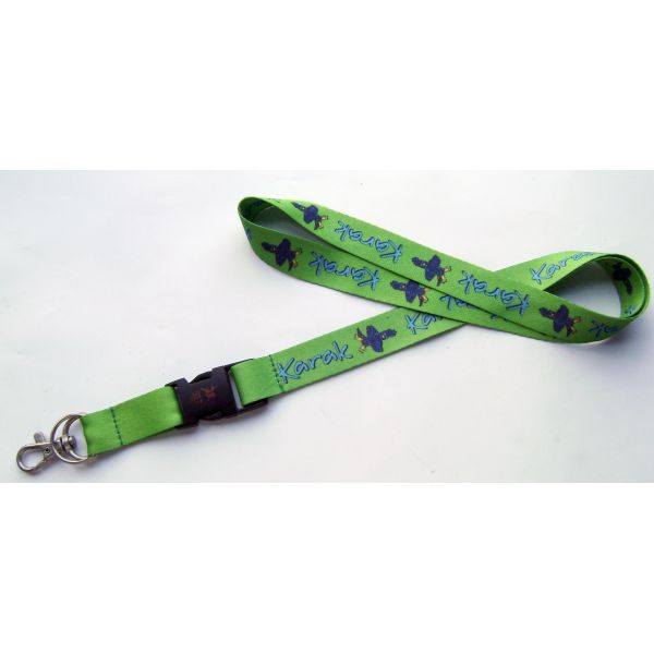 Buy Portable Full Colors Heat Transfer Dye Sublimation Lanyards For School Id at wholesale prices