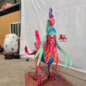 Realistic Voice Animatronic Animals Mythical Chinese Creatures Miemengniao