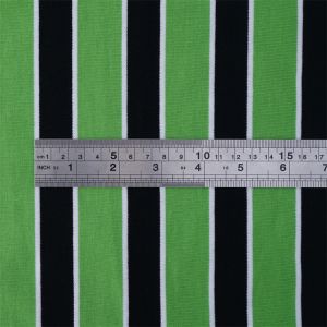 Durable And Environmentally Friendly Healthy Striped Knit Fabric For Casual Wear