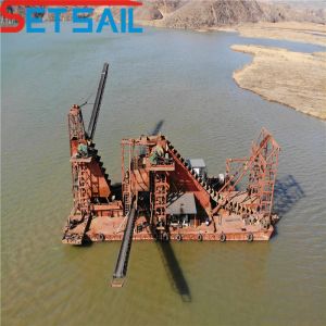Quality Electric Motor Chain Bucket River Diamond Dredging Equipment for Diamond Extraction for sale