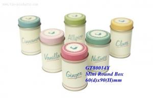 China Minits Tin Box for Power & Kitchen Jar from Golden Tin Box on sale