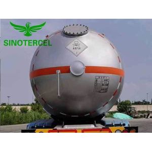 55000Ltr Gas Tank Semi Trailer Three Axles Lng Semi Trailer