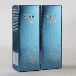 C1S White Cardboard Glossy Lamination Cosmetic Box Packaging Foldable Printed