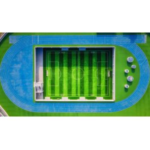 Good Resilient Eco Sports Flooring Jogging Track Flooring Colorful Track