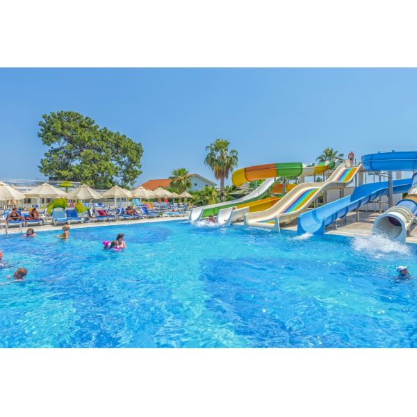 ODM Outdoor Water Park Amusement Game Rides Fiberglass Water Slide for Children