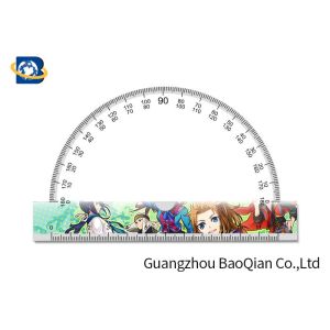 School Students Kids Custom Printed Rulers Stationery Set Food Grade 3D