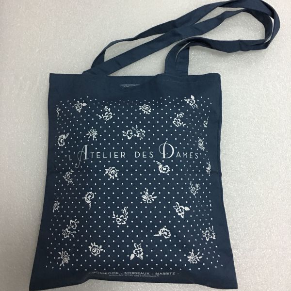 Buy 6oz Canvas CMYK Printing 34x45cm Shopping Tote Bag at wholesale prices