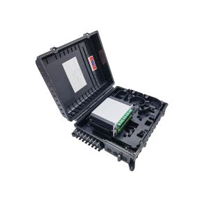 Outdoor Optical Splitter Box 3in 16out With LGX Module For 2x3mm Flat Drop Cable