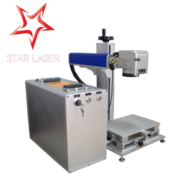 Buy QR Code Industrial Laser Marking Machine Compact Design With Focusable Beam at wholesale prices