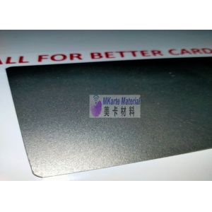 Galvanized steel Heavy Grained Laminated Allumium Steel Plates For Cards Lamination