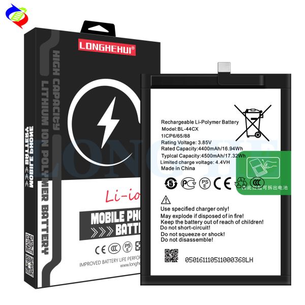 Buy 4500mAh BL-44CX X687 Rechargeable Batteries for Infinix Zero 8 Optimal Power Solution at wholesale prices