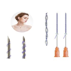 Pdo Thread Fish Bone Molding Cog 18g 100mm W Blunt lifting threads suture