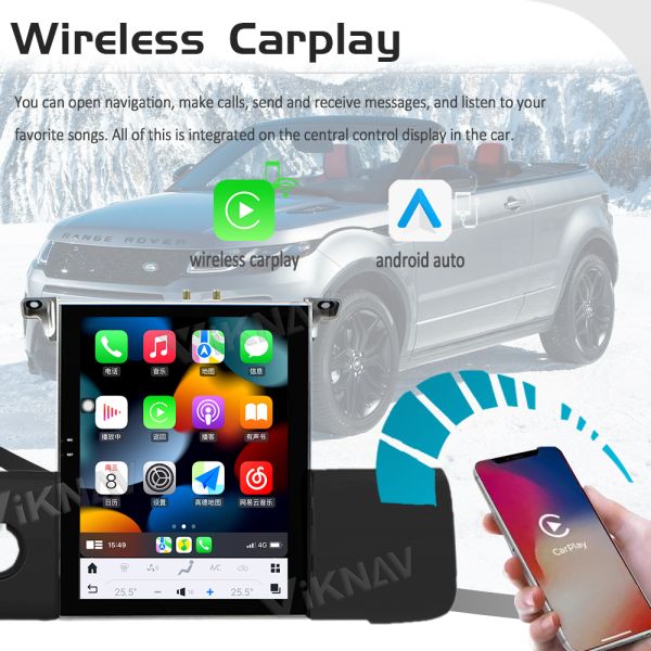 Viknav Car Radio For Land Rover Range Sport L320 (2009-2013)10.4 inch Head Unit Auto Stereo GPS Navigation HD LCD Touch