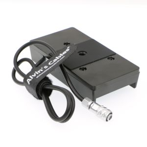 U60 Battery Mount Plate To BMPCC 4K BMD Camera Audio Cab For Sony U60 U30 Series