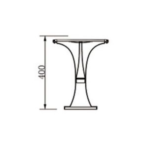 Modern Aluminum Solar Powered Lawn Lights , All In One Solar Bollard Light