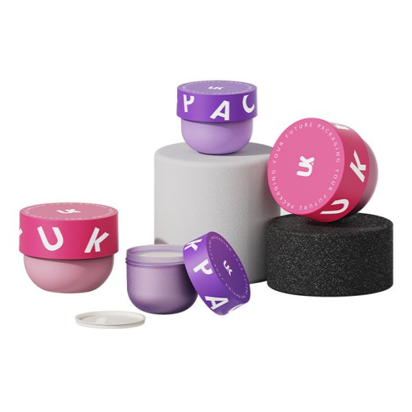 Buy 100g/240g Customized PP Round Cream Jar at wholesale prices