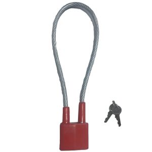 Quality Adjustable Locks High Security Padlock Stainless Steel Cable Wire Shackle for sale