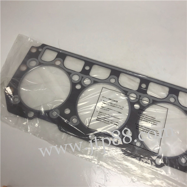 EK100 Cylinder Head Gasket Black Color 137mm Dia OEM 04010-0187 For Truck