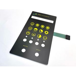 Industrial Polyester Membrane Switch Connectors With Flex Adhesive Layer