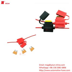 Automobile Waterproof Plug Fuse Holder Durable Dustproof Protection Circuit