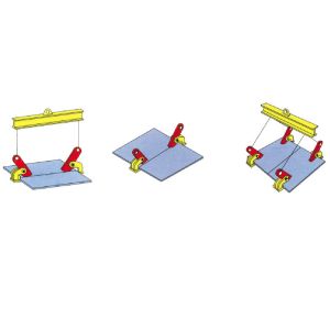 Horizontal Plate Clamp with Enlarged Jaw Opening