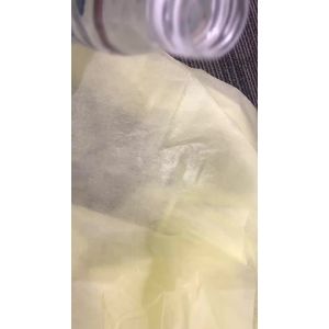 Quality S&amp;J Disposable Impermeable Isolation Gown PE Coating Over PP Layer for Excellent Fluid and Tear Resistance Hospital Uniform for sale