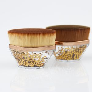 1 Piece Kabuki Brush For Liquid Foundation Shiny Star Single