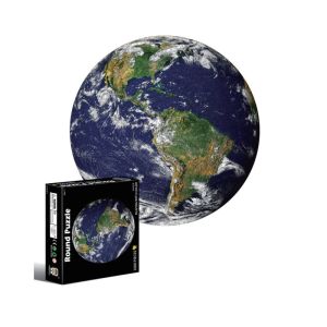 Custom ASTM 1000 Pieces Earth Football Jigsaw Puzzles Teens Adult 3d Puzzles
