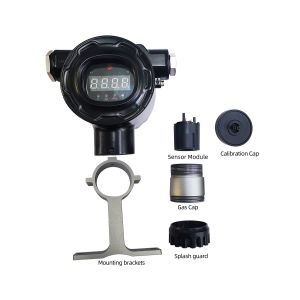 Safegas Wall Mounted Single Gas Detector with IECEX Certification and IP66/IP68