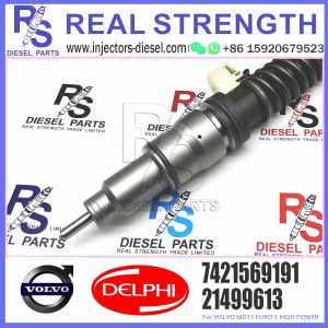 China New Diesel Fuel Injector 21569191 for V-O-L-V injector Del-phi 20972225 BEBE4D16001 BEBE4N01001 for D11 7421569191 on sale