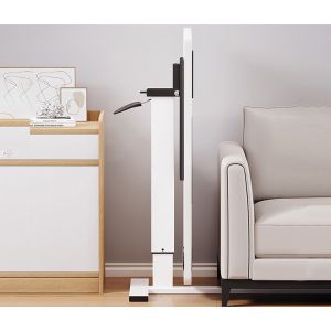 Convenient and Space-Saving Wooden Foldable Elevating Desk with Adjustable