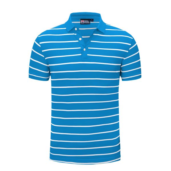 Buy Flyita Breathable Blue Polo T Shirt 3D Embroidery Logo at wholesale prices