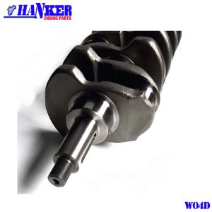 4 cylinders Hino W04D Diesel Engine Crankshaft