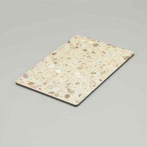 Anti Scratch Dark Emperador And Brown Marble ACP Sheet Aluminum Composite Panel Sheet Texture Customized 2440mm