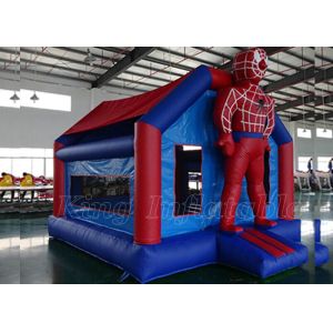 Spider Man Themed Inflatable Bouncer Jumping Bouncy Castle Bounce House